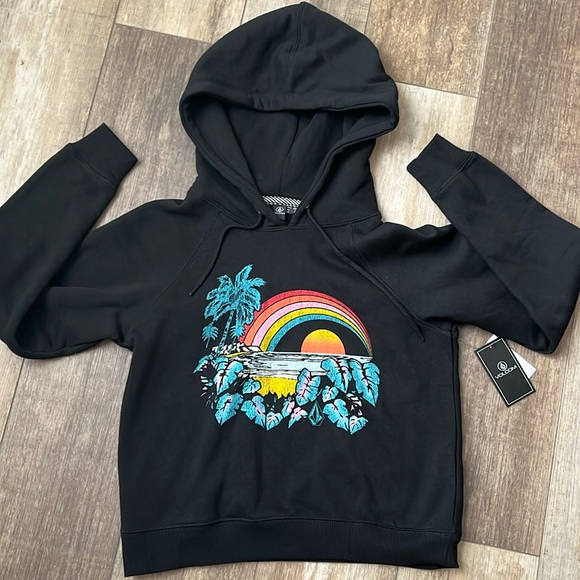 Volcom Black Hoodie XS - Picture 1 of 8